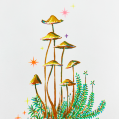 Kath Leone Print Club London Screenprint