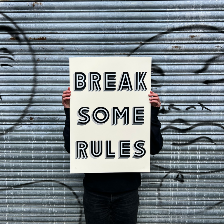 Neil Van Der Knutsen Print Club London Screenprint