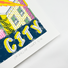 Jacqueline Colley Print Club London Screenprint