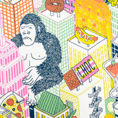 Jacqueline Colley Print Club London Screenprint