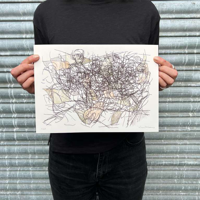 Nuno Ribeiro Print Club London Screenprint