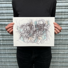 Nuno Ribeiro Print Club London Screenprint