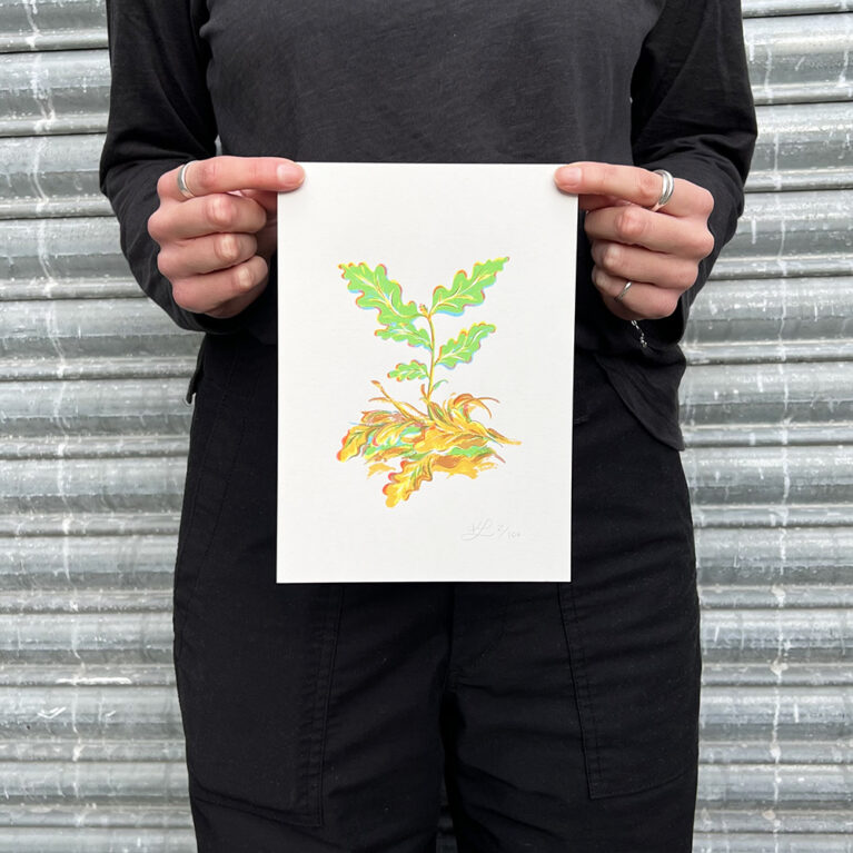 Kath Leone Print Club London Screenprint