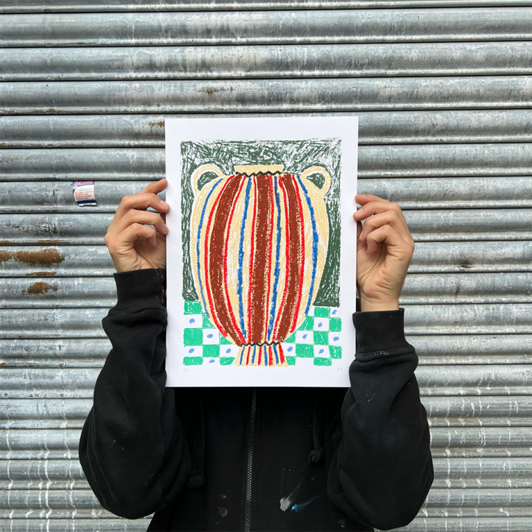 Rosie Harbottle Print Club London Screenprint