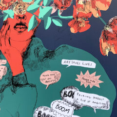 Hannah Gilson Print Club London Screenprint