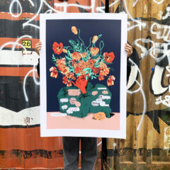 Hannah Gilson Print Club London Screenprint