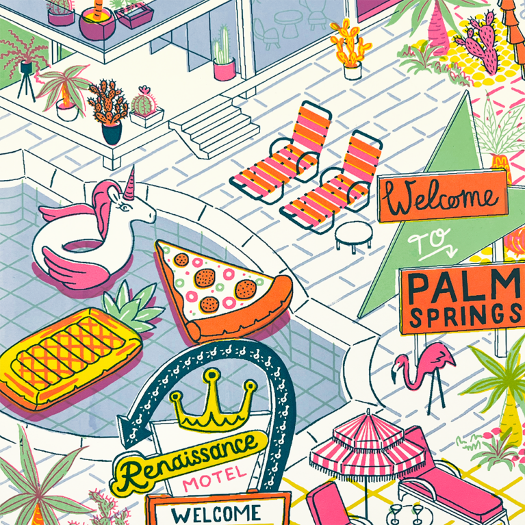 Jacqueline Colley Print Club London Screenprint