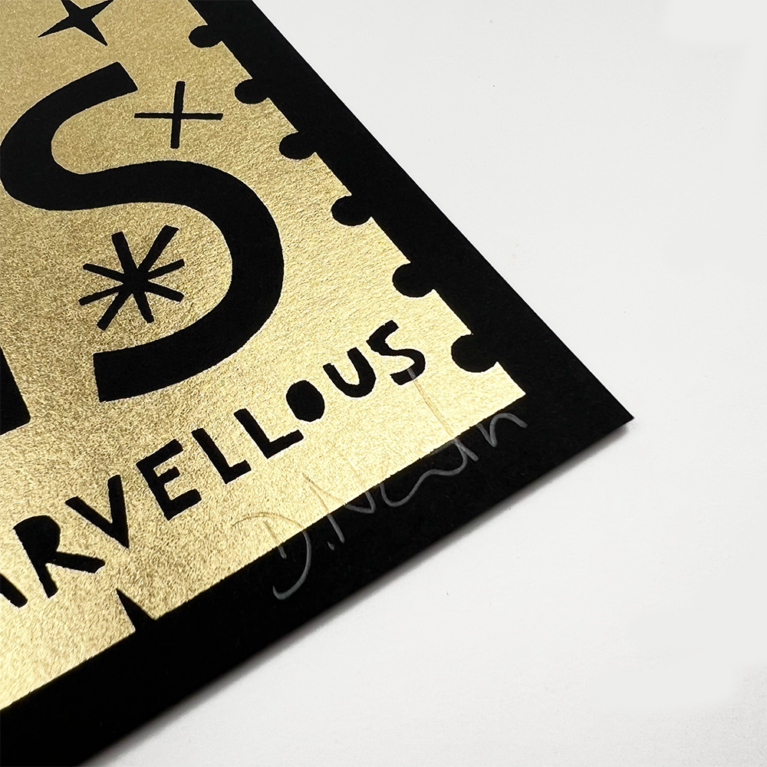 David Newton Print Club London Screenprint