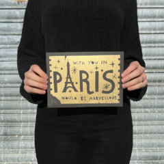 David Newton Print Club London Screenprint