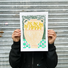 Rosie Harbottle Print Club London Screenprint