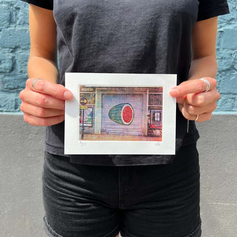 Neil Van Der Knutsen Print Club London Etching