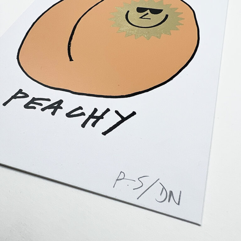 Rose Stallard x David Newton Print Club London Screenprint