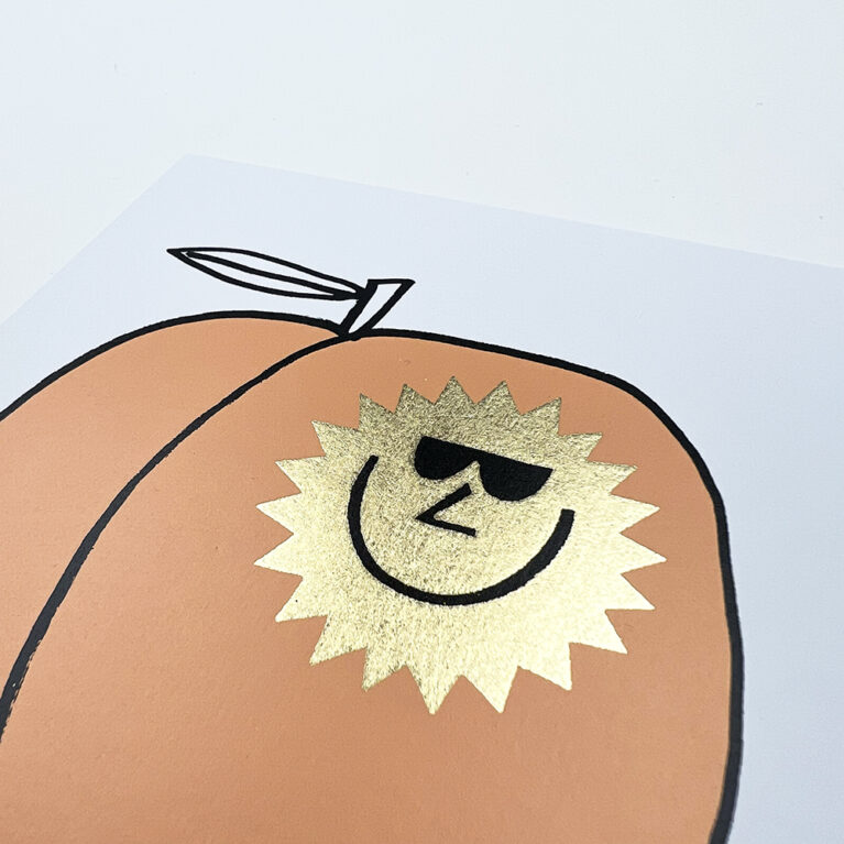 Rose Stallard x David Newton Print Club London Screenprint