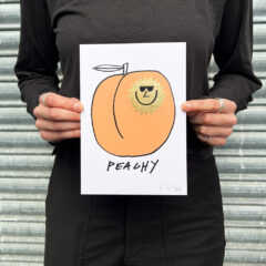 Rose Stallard x David Newton Print Club London Screenprint