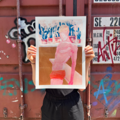 Gavin Dobson Print Club London Screenprint