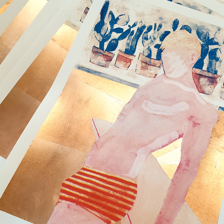 Gavin Dobson Print Club London Screenprint