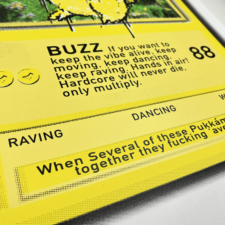 RYCA Print Club London Screenprint