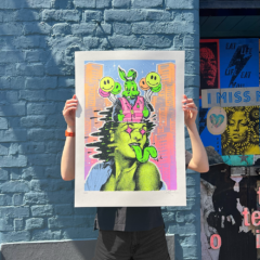 Ben Rider Print Club London Screenprint