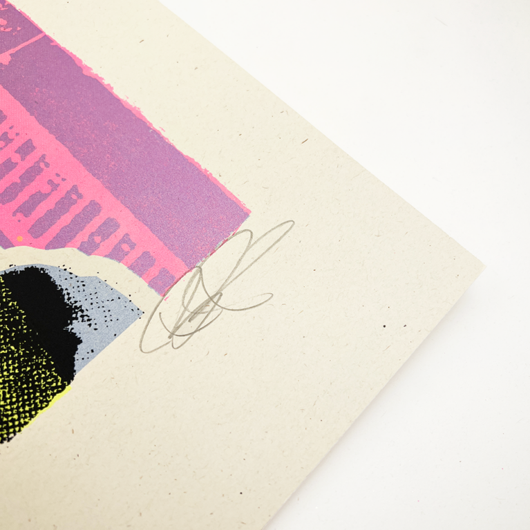 Ben Rider Print Club London Screenprint