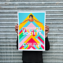 Redbellyboy Print Club London Screenprint