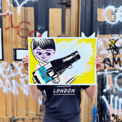 Rob Timm Print Club London Screenprint