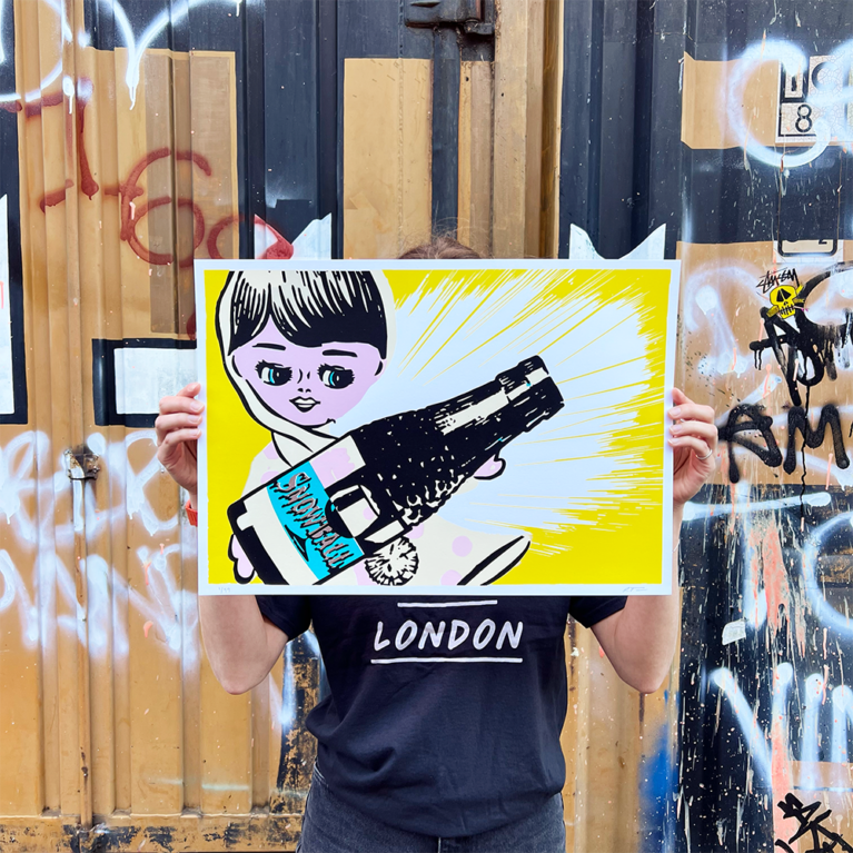 Rob Timm Print Club London Screenprint