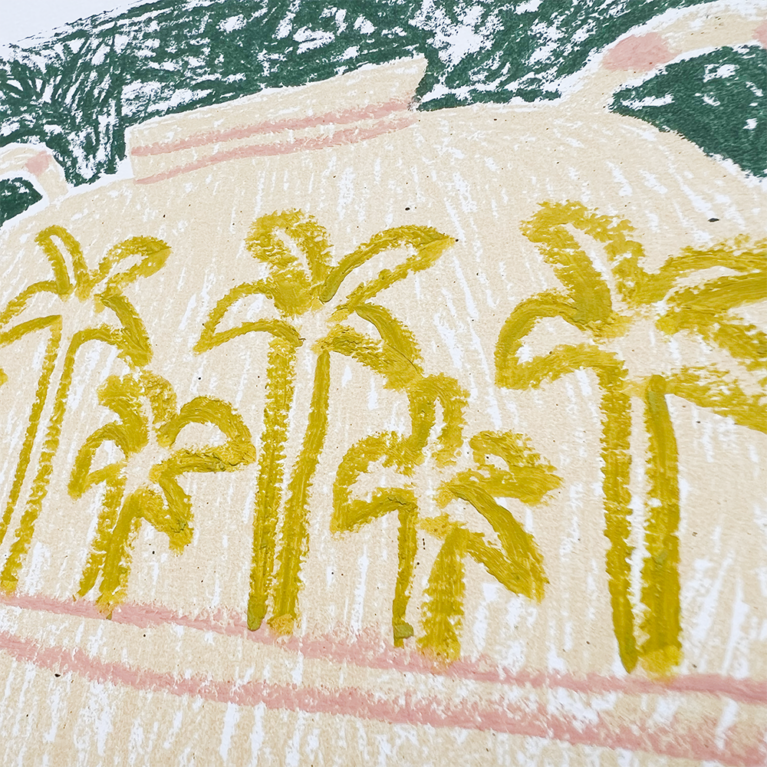 Rosie Harbottle Print Club London Screenprint