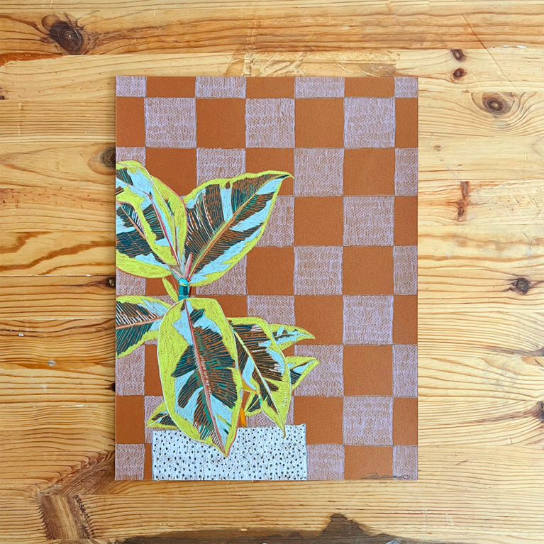 Clare Halifax Print Club London Original