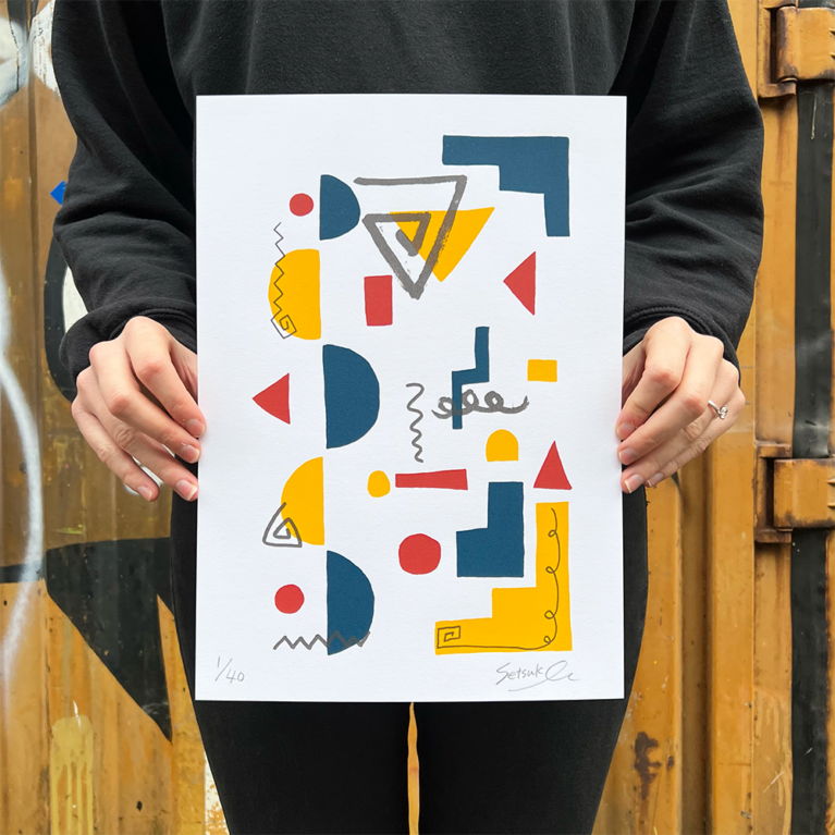 Setsuko Maho Print Club London Screenprint
