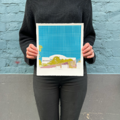 Clare Halifax Print Club London Screenprint