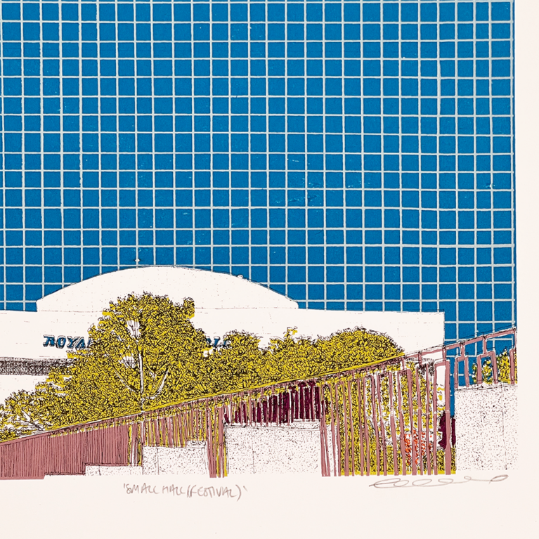 Clare Halifax Print Club London Screenprint