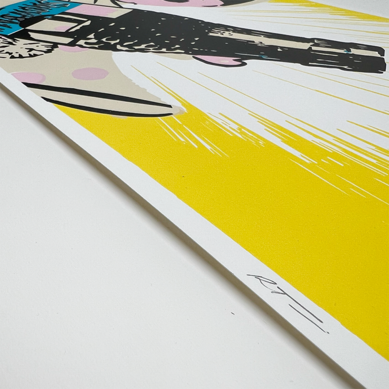 Rob Timm Print Club London Screenprint