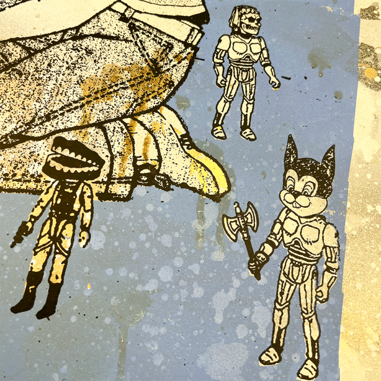 Ben Rider Print Club London Screenprint