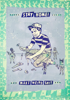 Ben Rider Print Club London Screenprinttay Home Make Weird Shit Full Image1