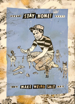 Ben Rider Print Club London Screenprint