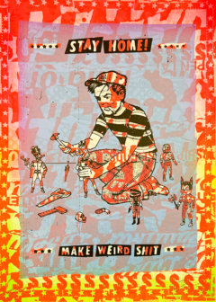 Ben Rider Print Club London Screenprint