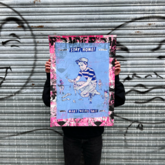 Ben Rider Print Club London Screenprint