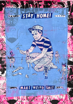 Ben Rider Print Club London Screenprint