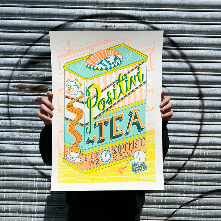 Jacqueline Colley Print Club London Screenprint