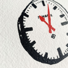 Claud Print Club London Screenprint