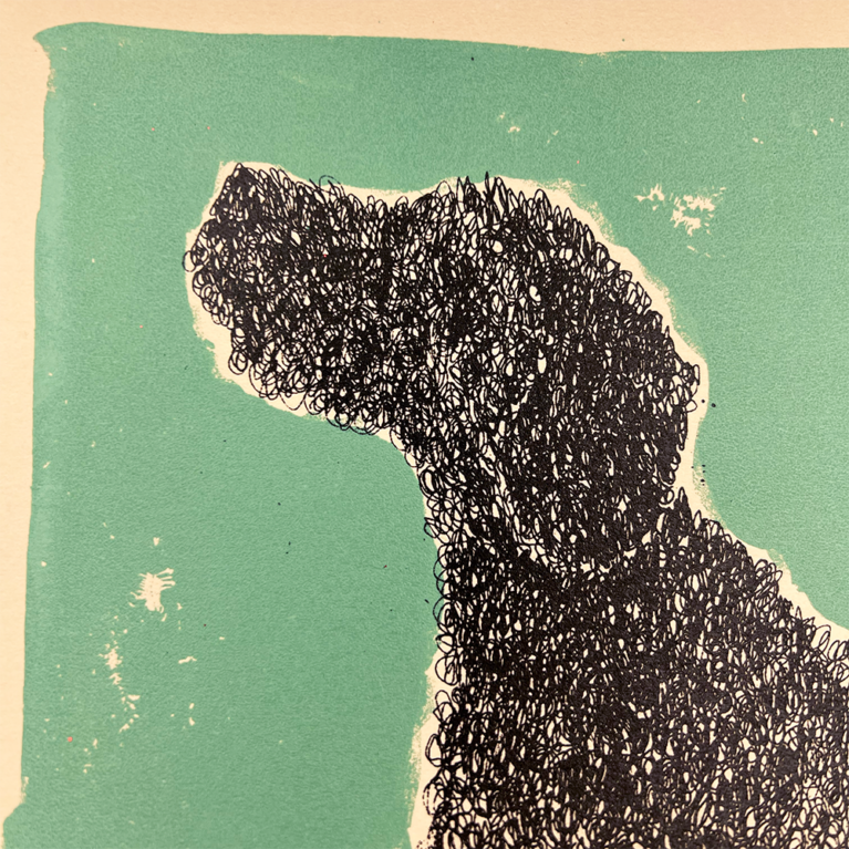 Tommie Liddell Print Club London Screenprint