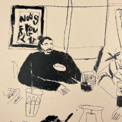 Tommie Liddell Print Club London Screenprint