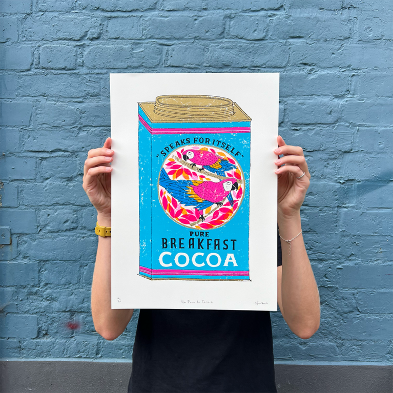 Charlotte Farmer Print Club London Screenprint