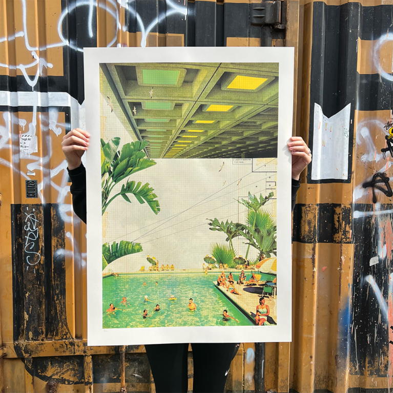 Maxine Gregson Print Club London Screenprint