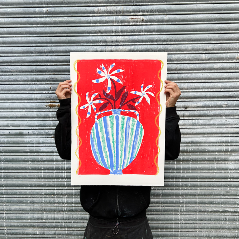 Rosie Harbottle Print Club London Screenprint