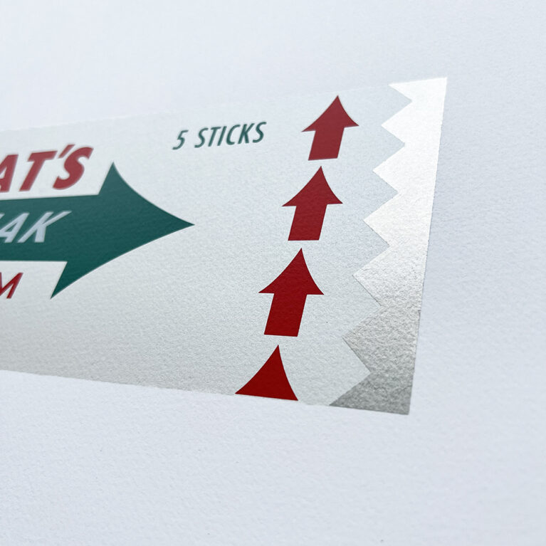 William Blanchard Print Club London Screenprint