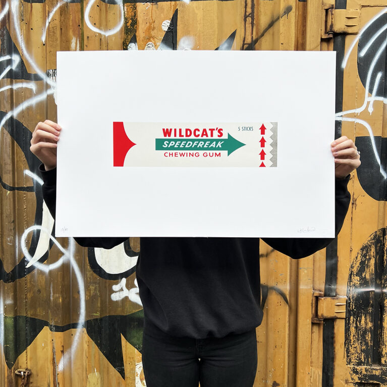 William Blanchard Print Club London Screenprint