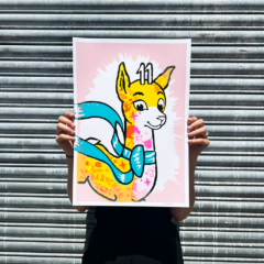 Rob Timm Print Club London Screenprint