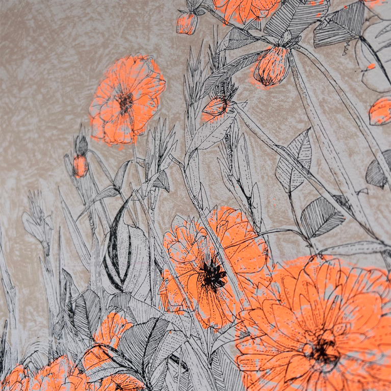 Clare Halifax Print Club London Screenprint