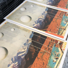 Maxine Gregson Print Club London Screenprint